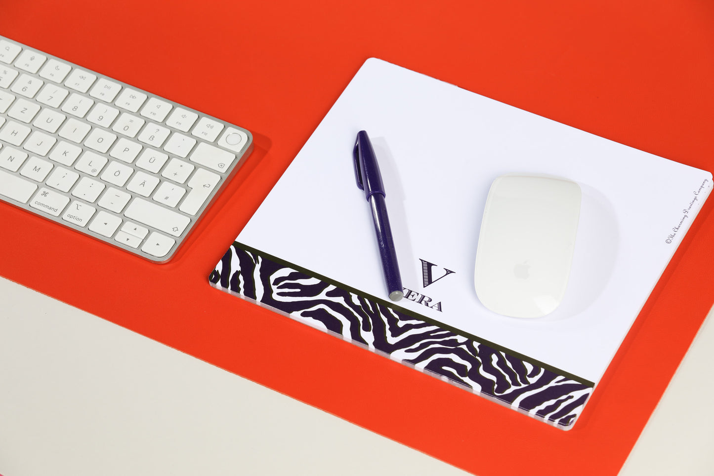 Mousepad mit Zebra Muster