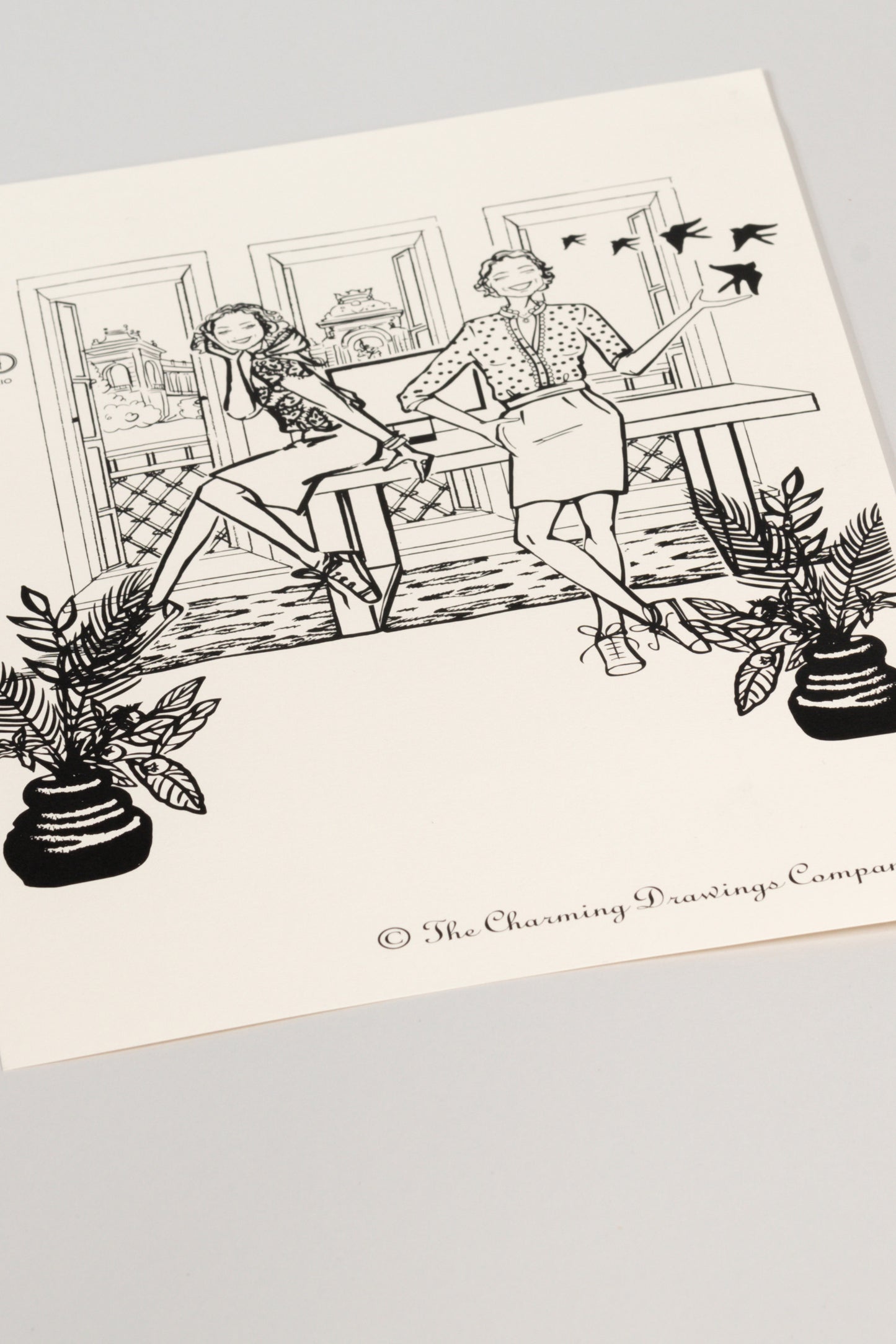 Exklusive Paperterie Illustration